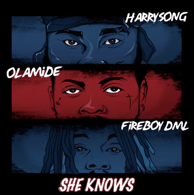 Harrysong-She-Knows-Ft.-Olamide,-Fireboy